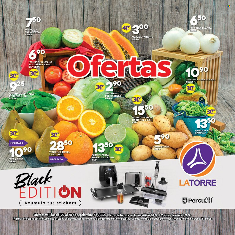 Catálogo Supermercados La Torre - 22.9.2022 - 28.9.2022.