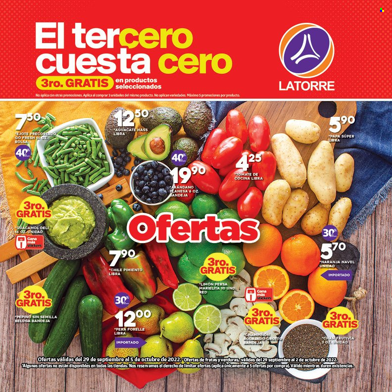 Catálogo Supermercados La Torre - 29.9.2022 - 5.10.2022.