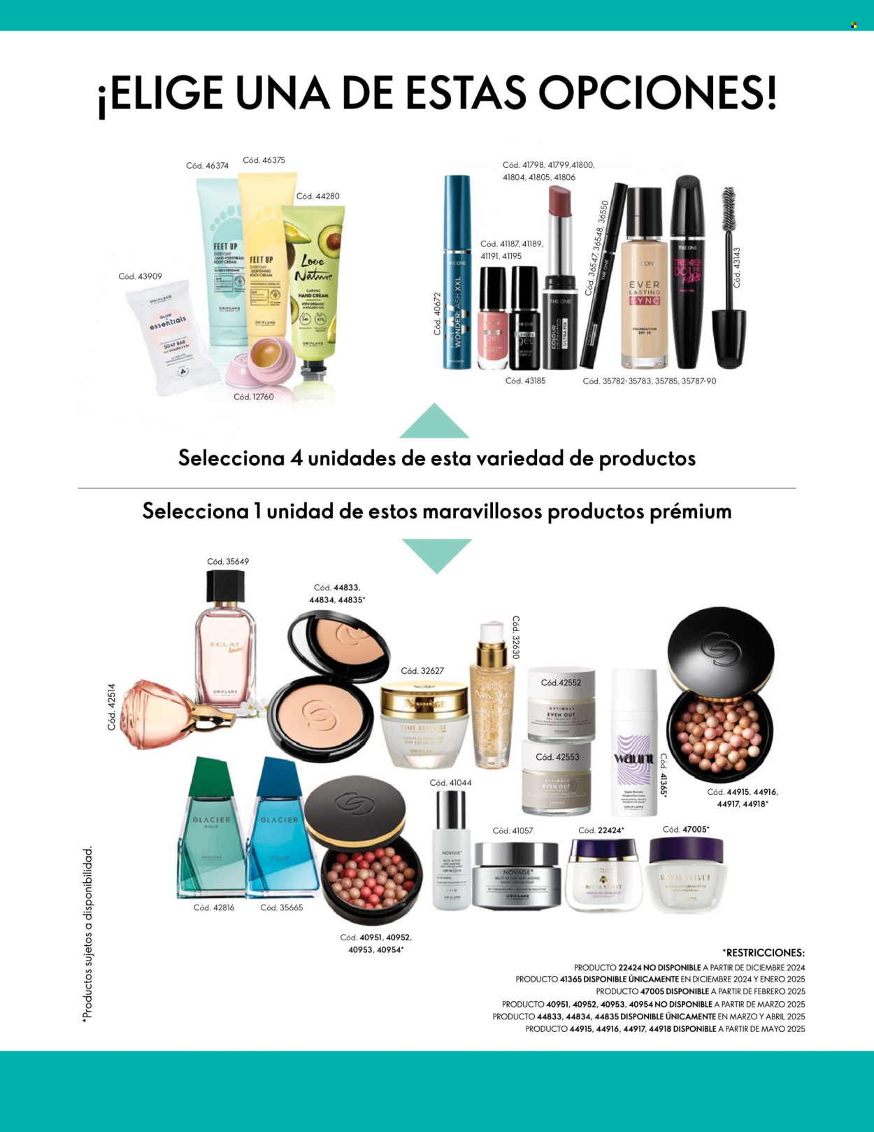 Catálogo Oriflame - 1.9.2024 - 31.5.2025.