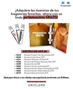 Oriflame - Muestras de Fragancias