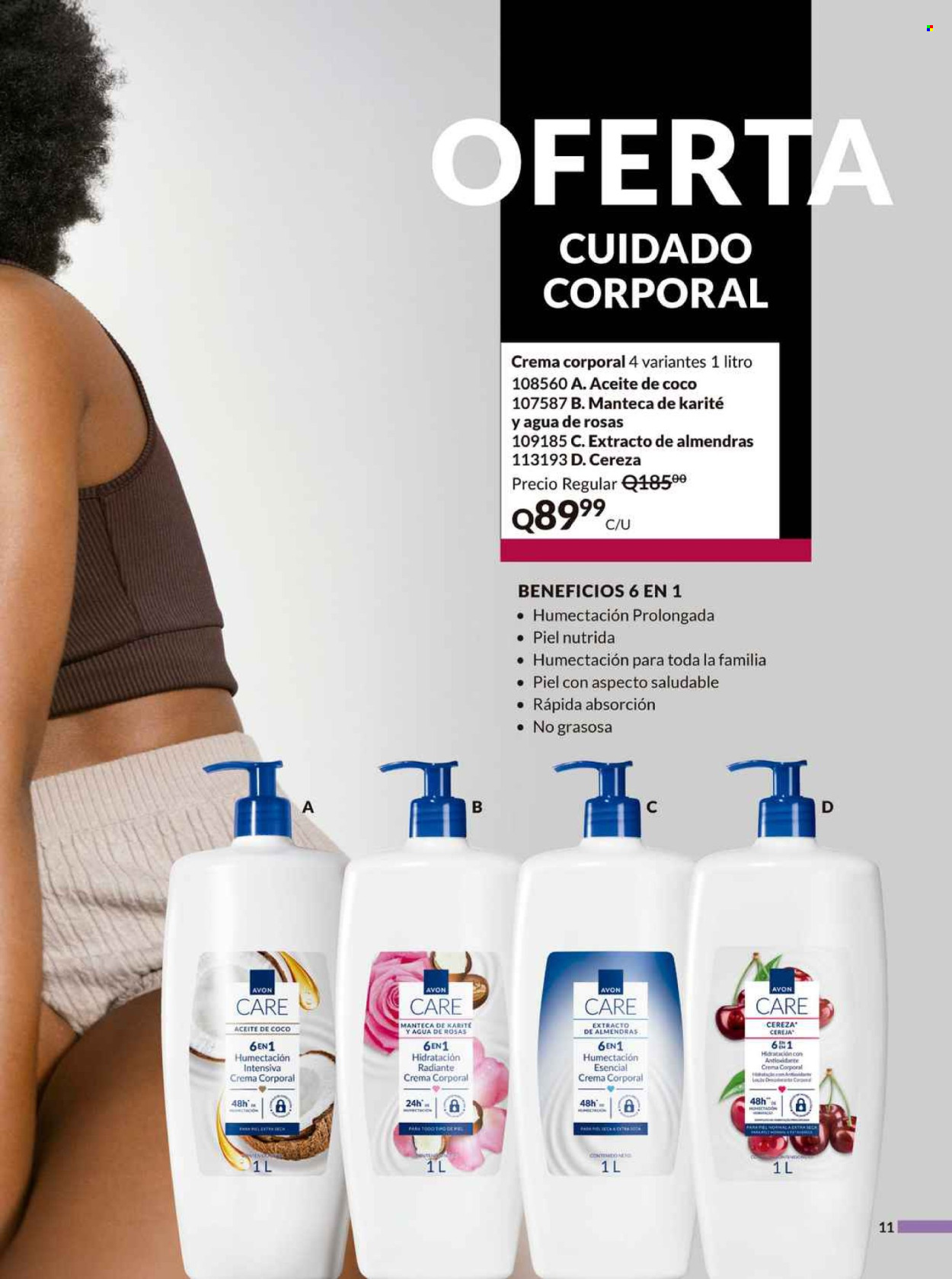 Catálogo Avon.
