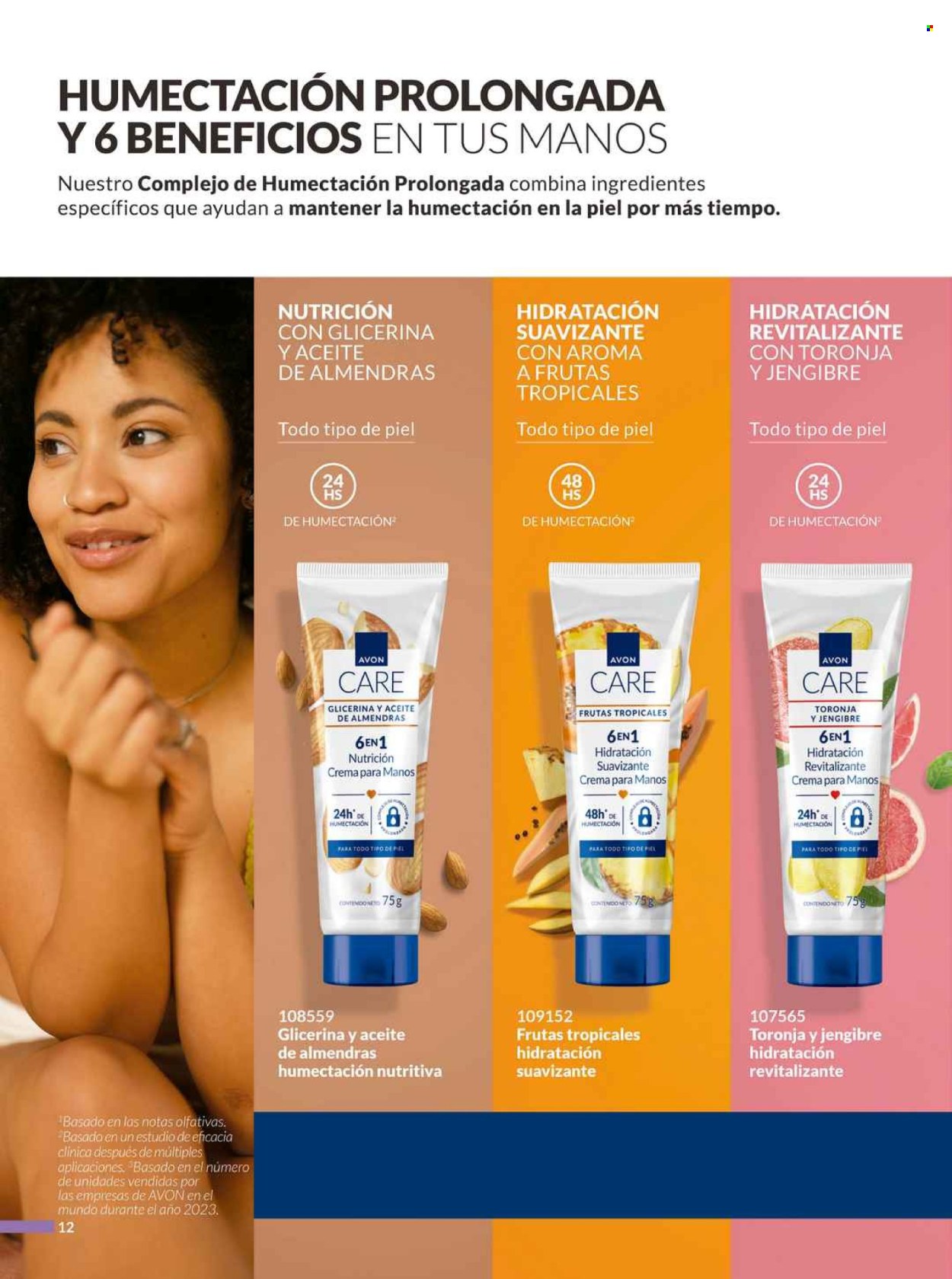 Catálogo Avon.
