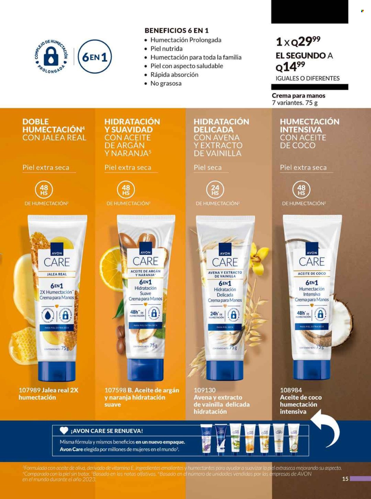 Catálogo Avon.