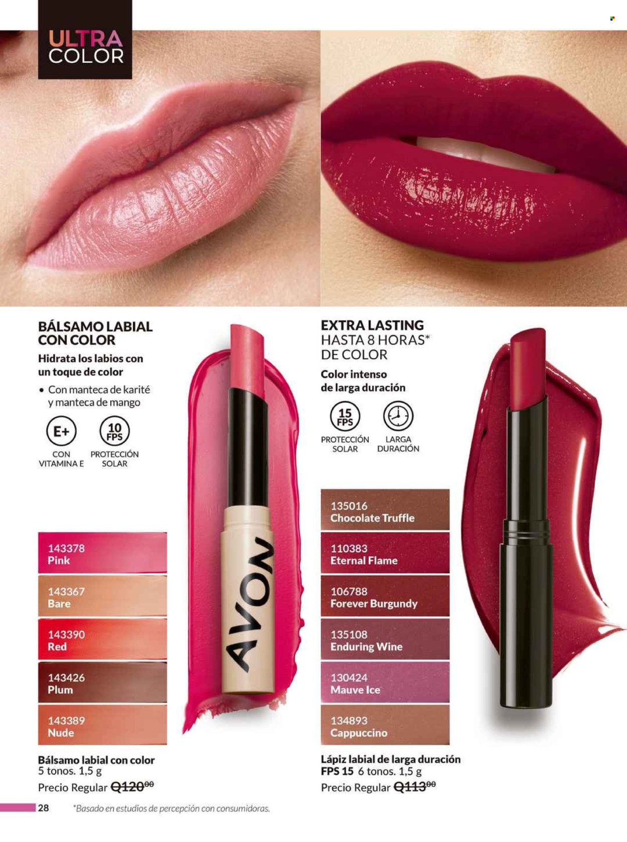 Catálogo Avon.