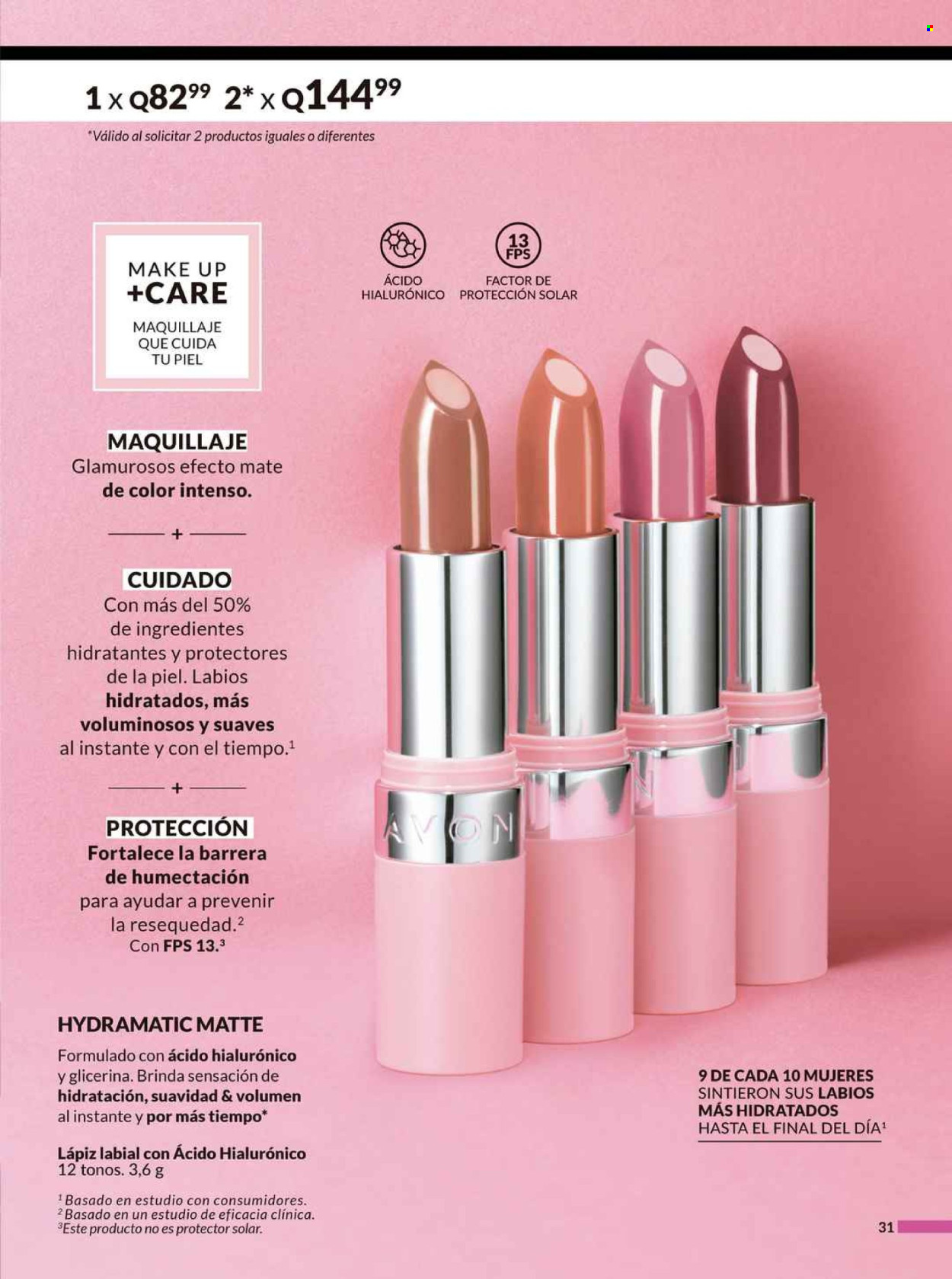 Catálogo Avon.