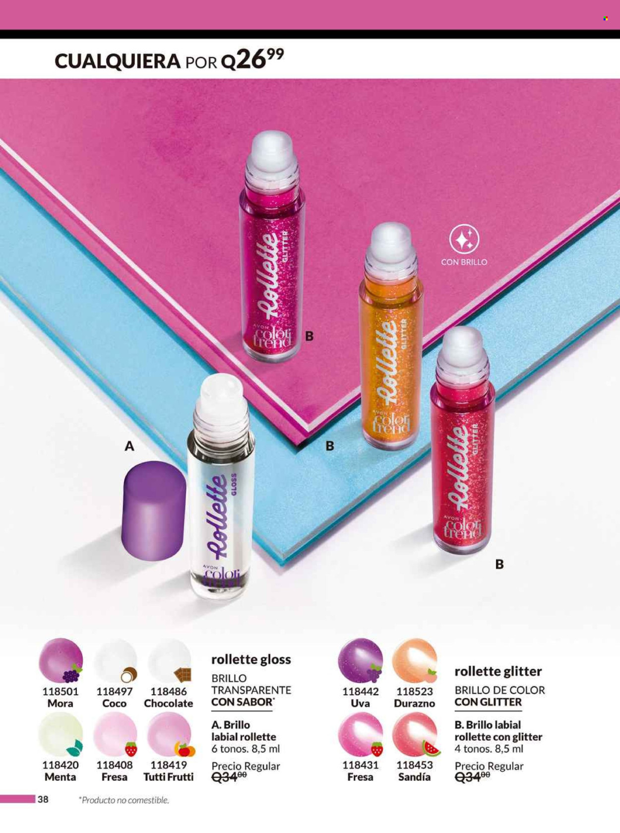 Catálogo Avon.