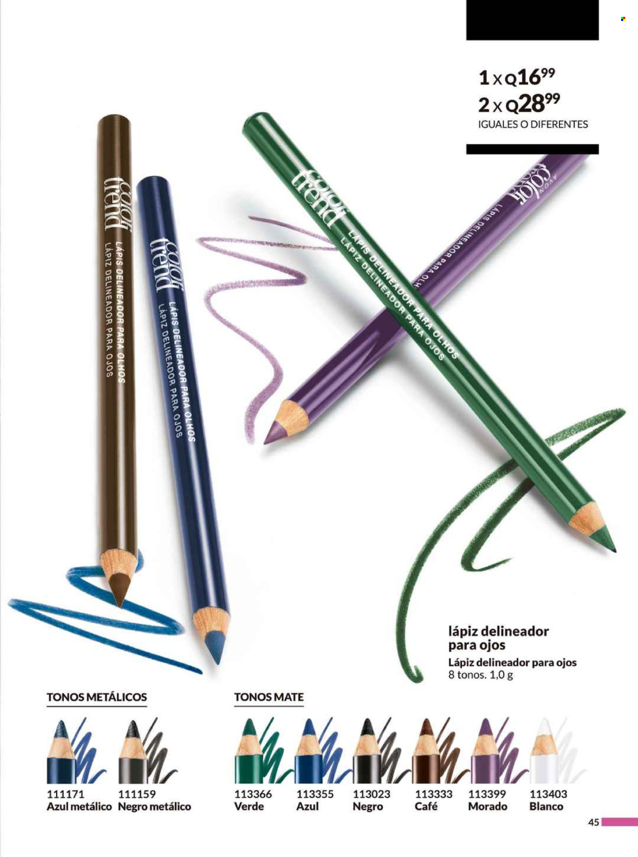 Catálogo Avon.