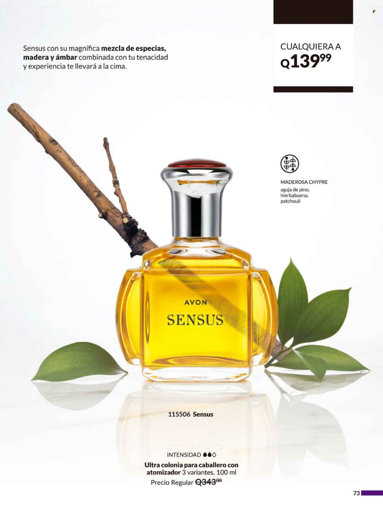 Catálogo Avon.