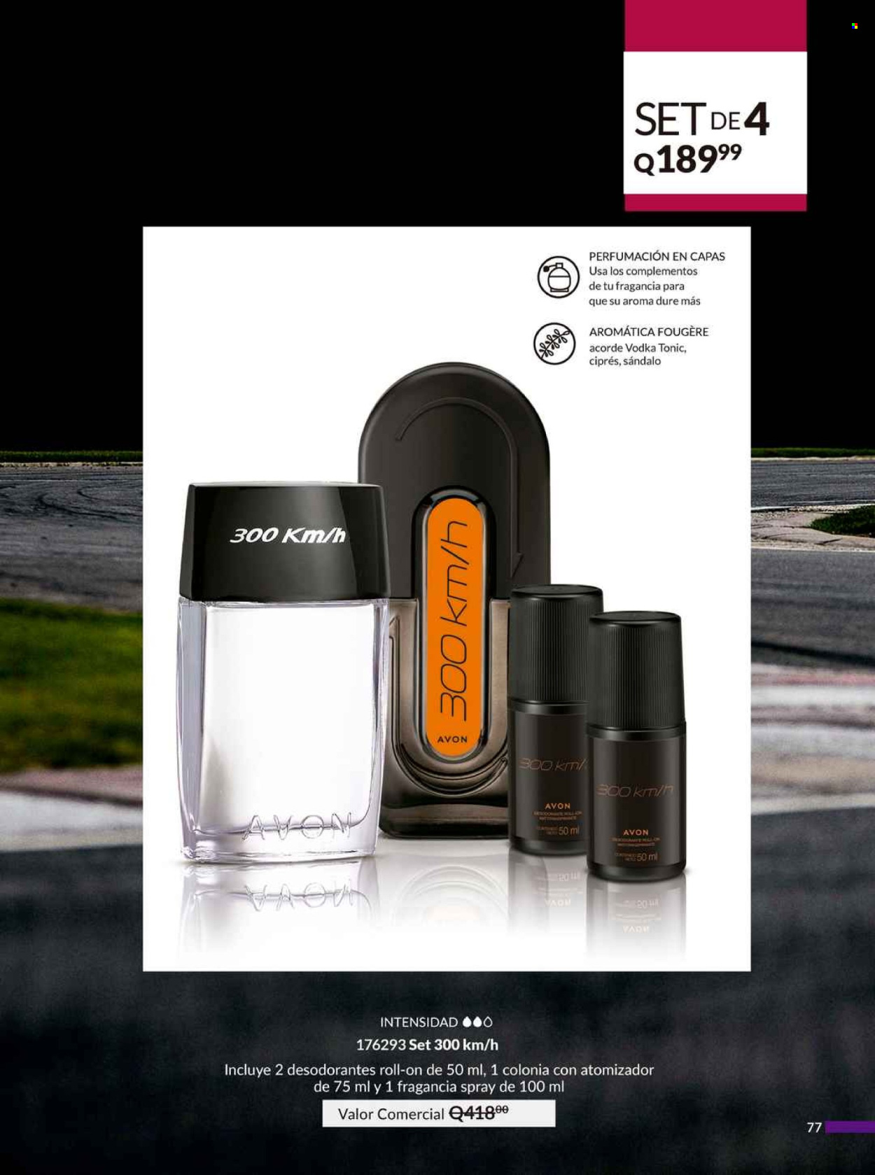 Catálogo Avon.