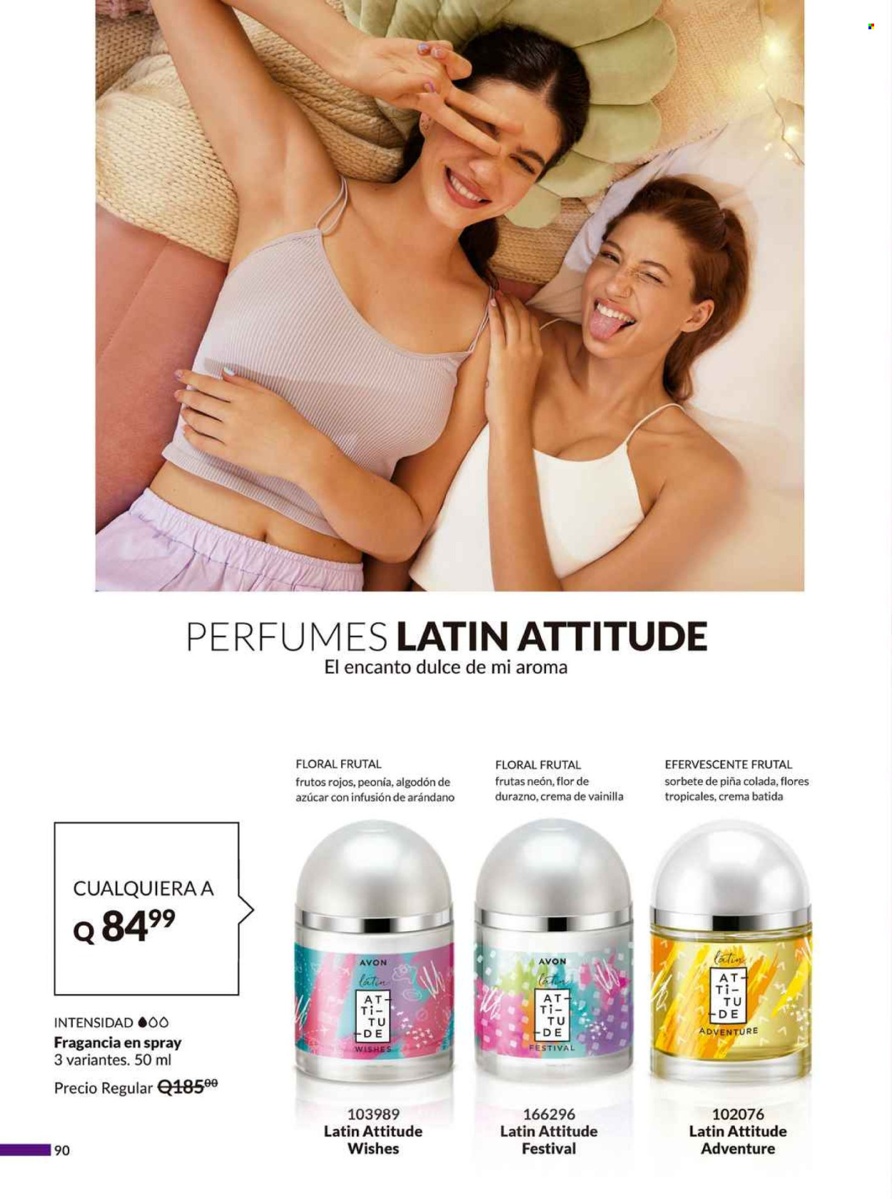Catálogo Avon.