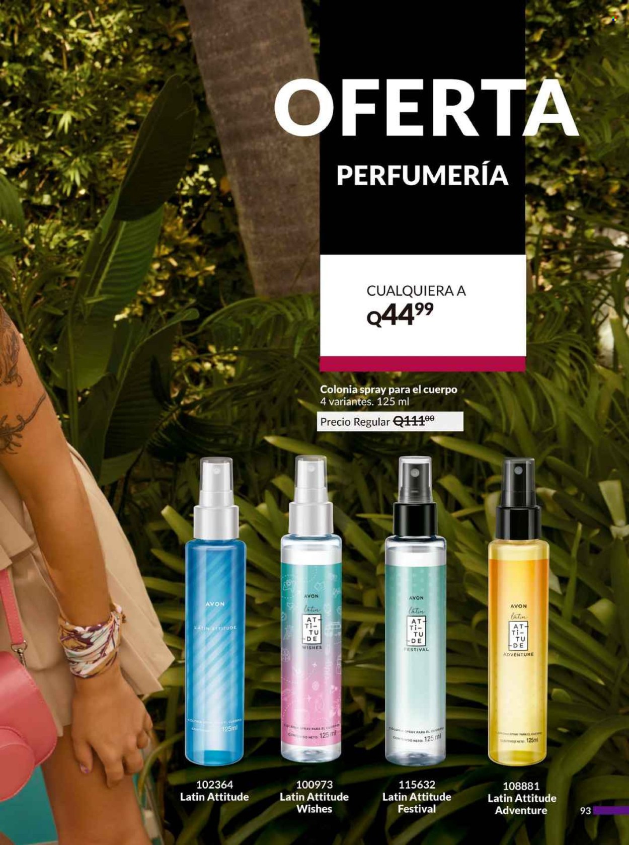 Catálogo Avon.
