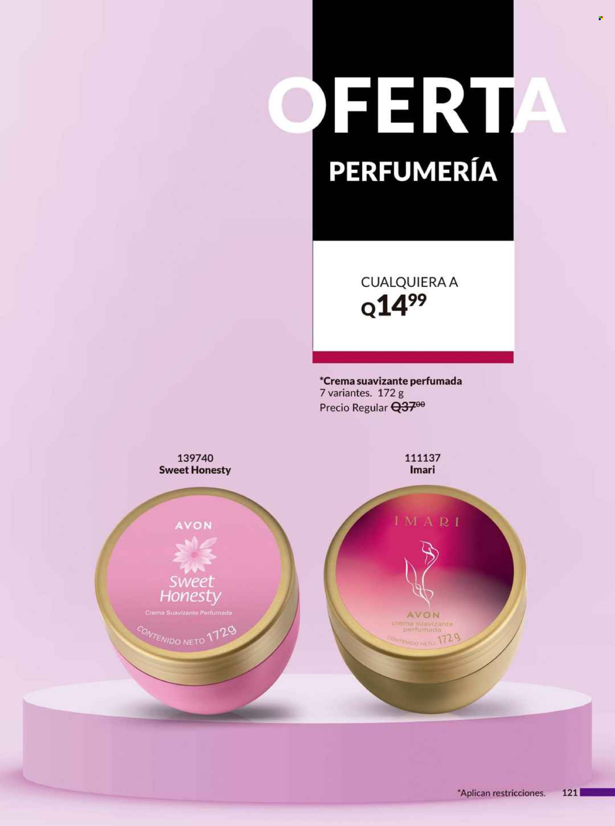 Catálogo Avon.