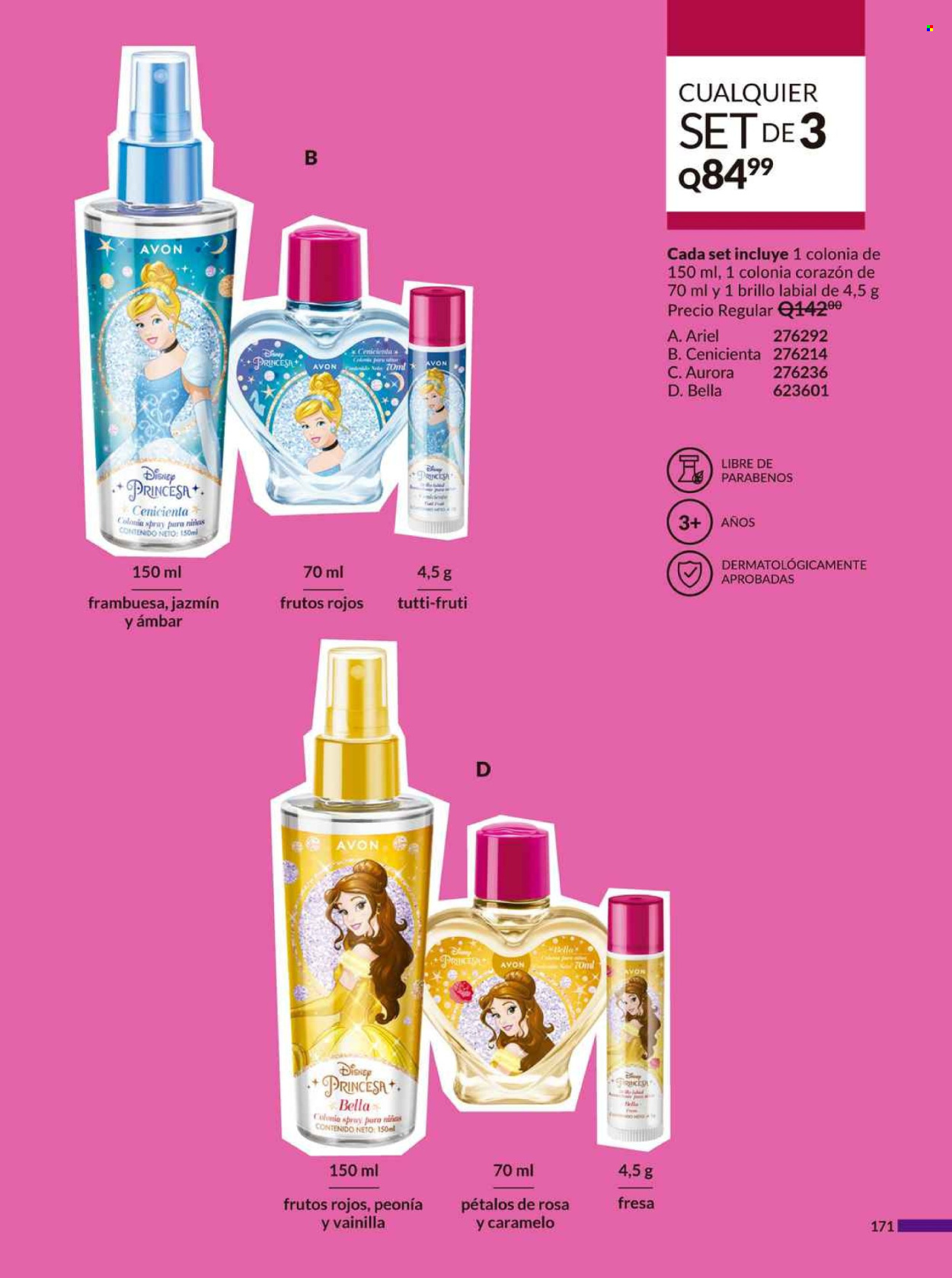 Catálogo Avon.