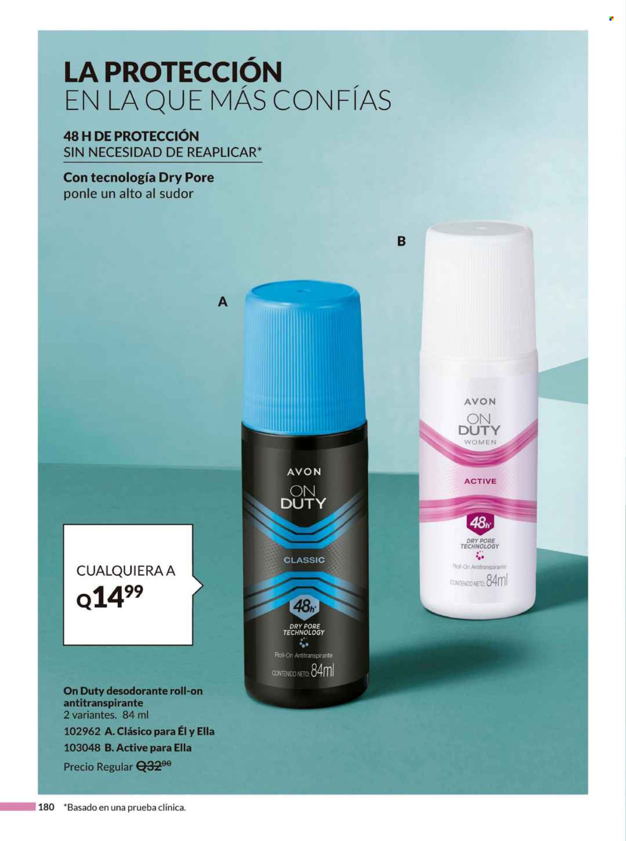 Catálogo Avon.