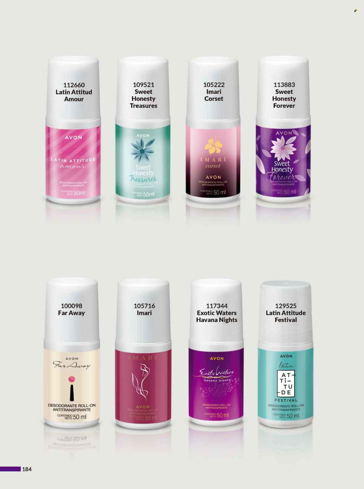 Catálogo Avon.