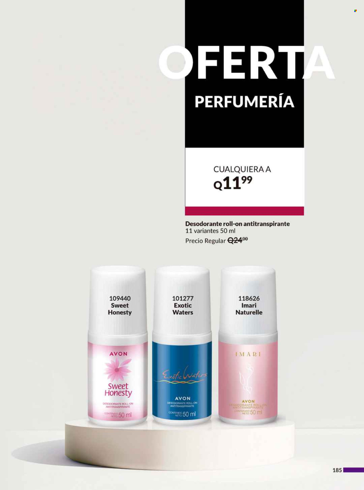 Catálogo Avon.