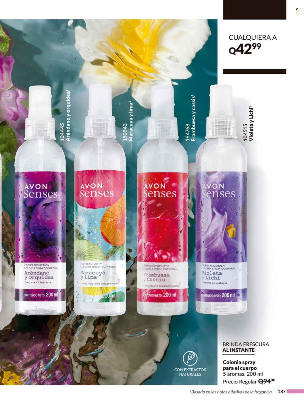 Catálogo Avon.