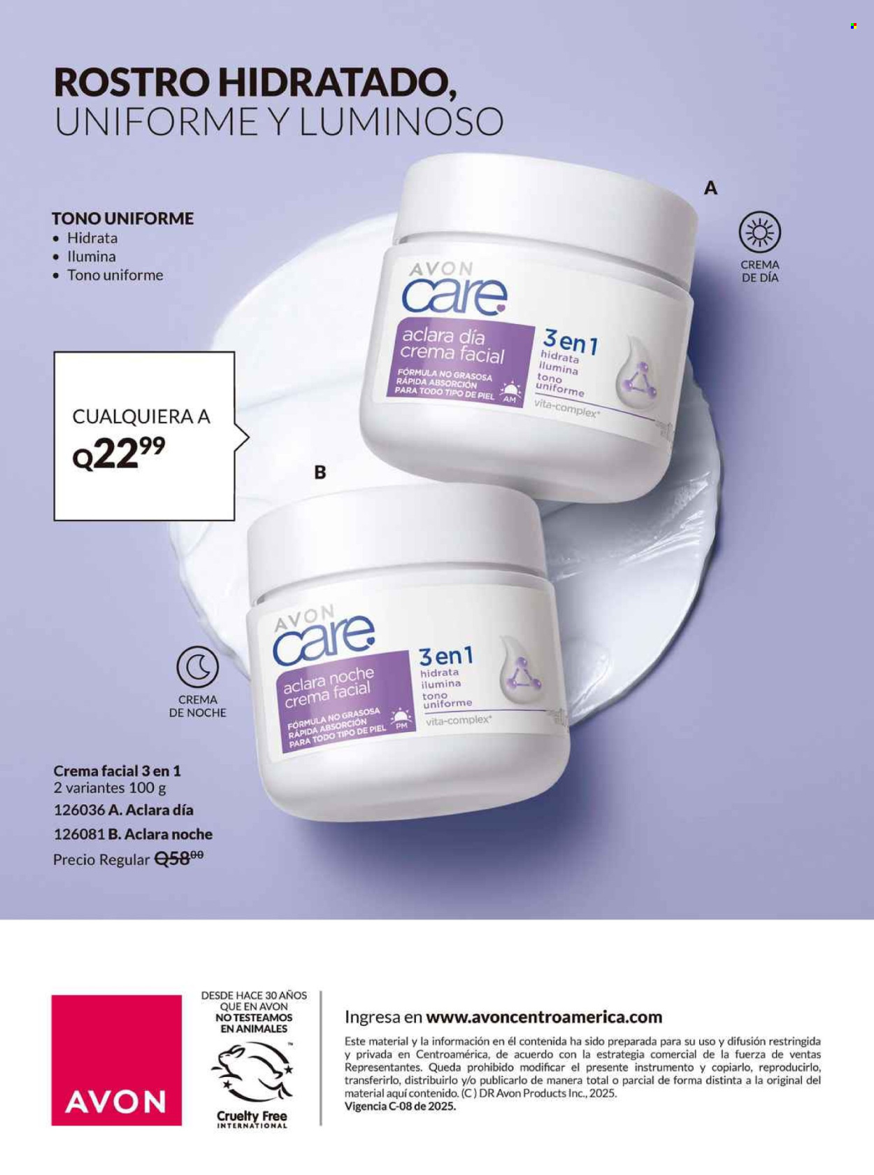 Catálogo Avon.