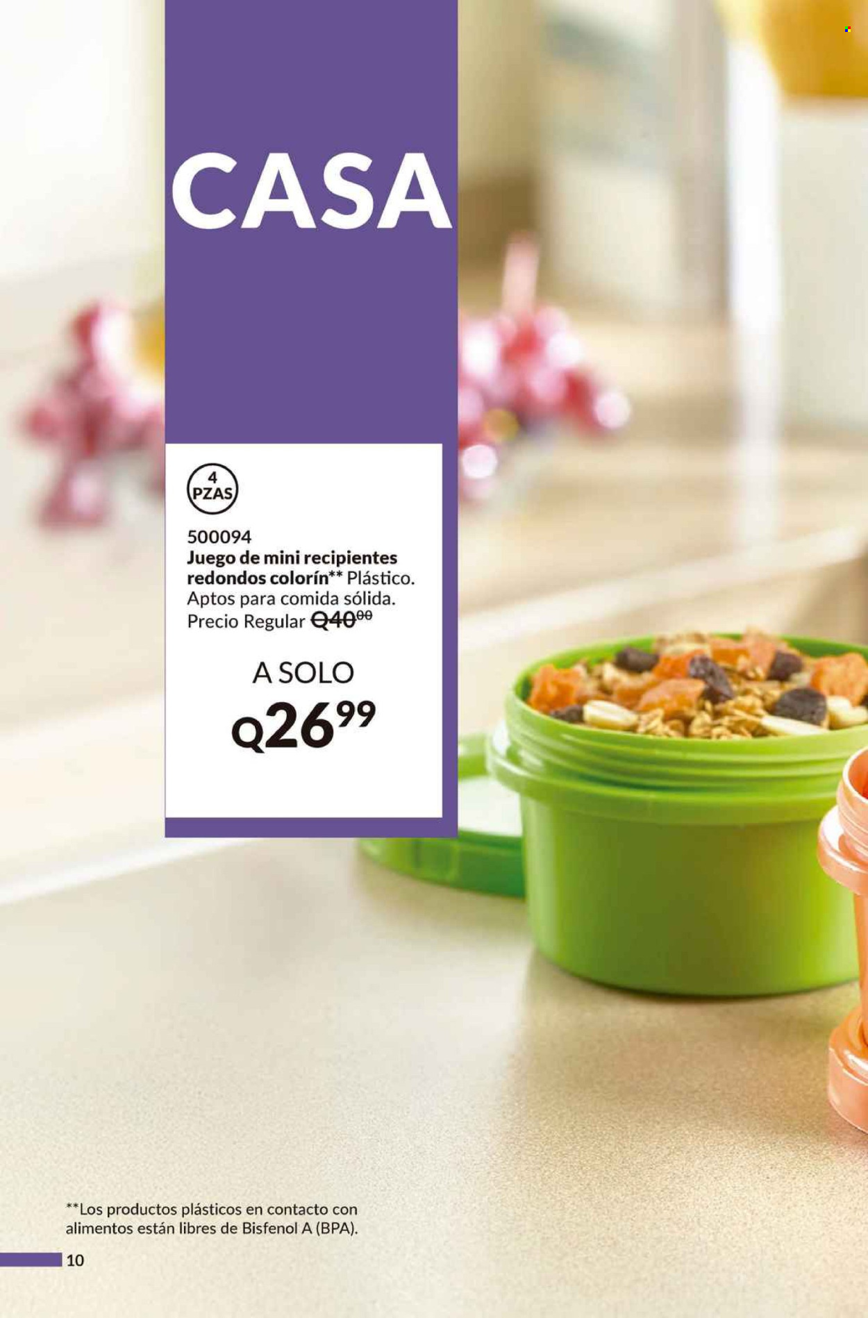 Catálogo Avon.