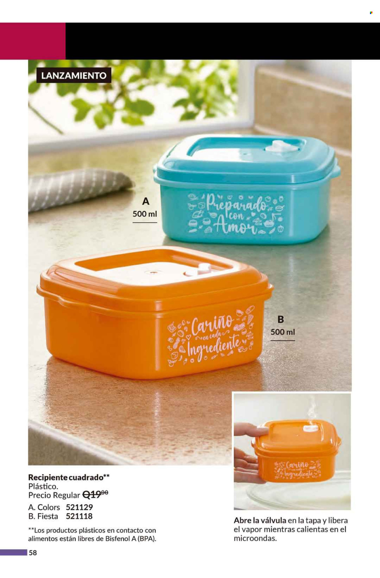 Catálogo Avon.