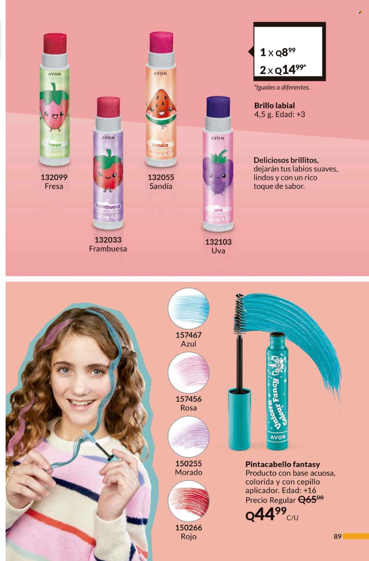Catálogo Avon.