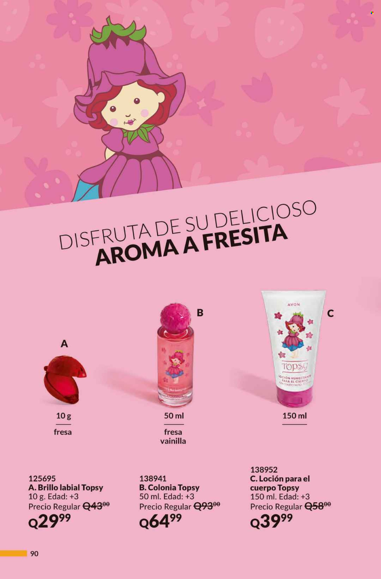 Catálogo Avon.