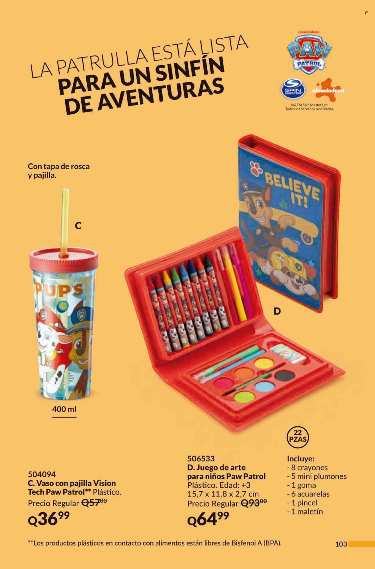 Catálogo Avon.
