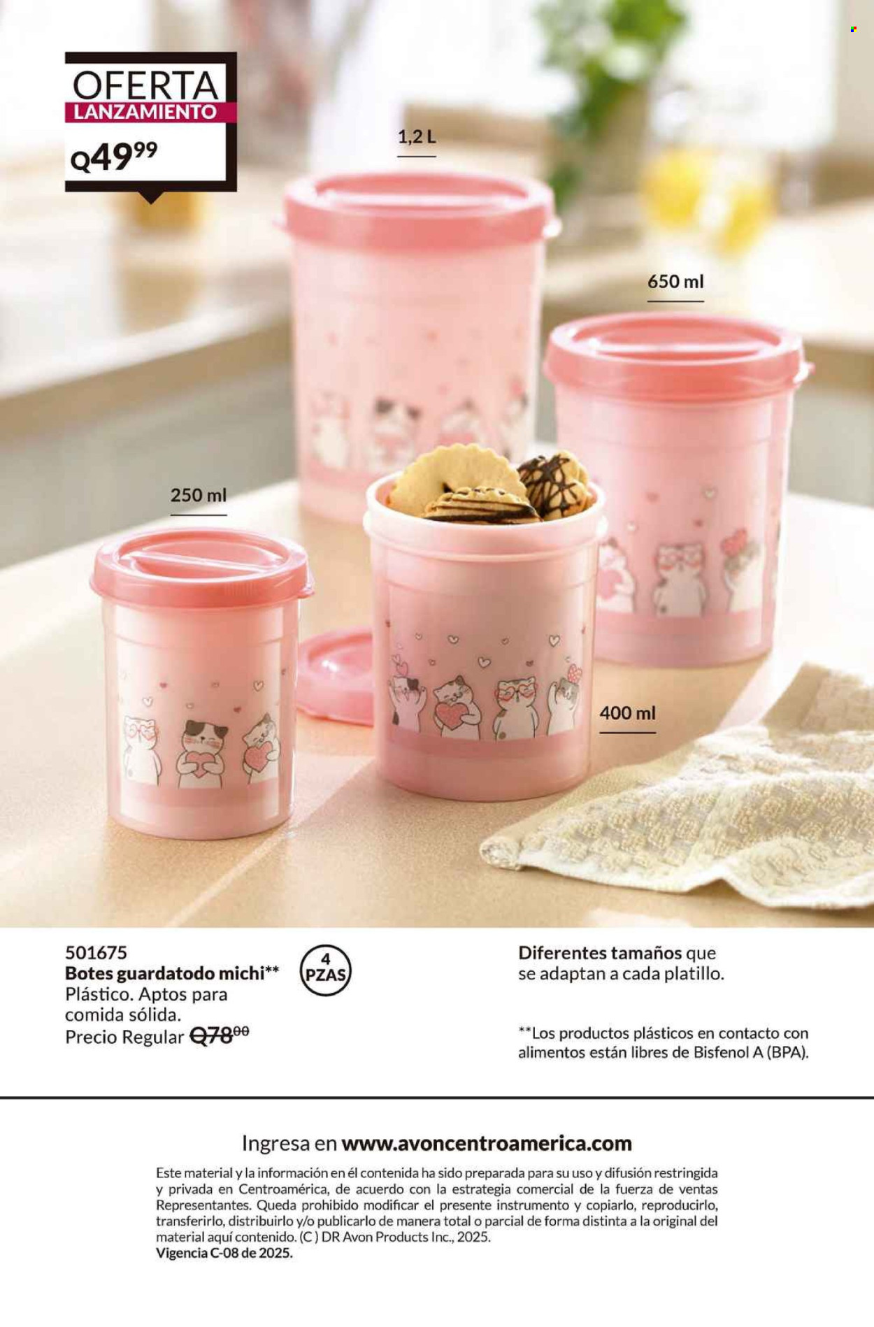 Catálogo Avon.