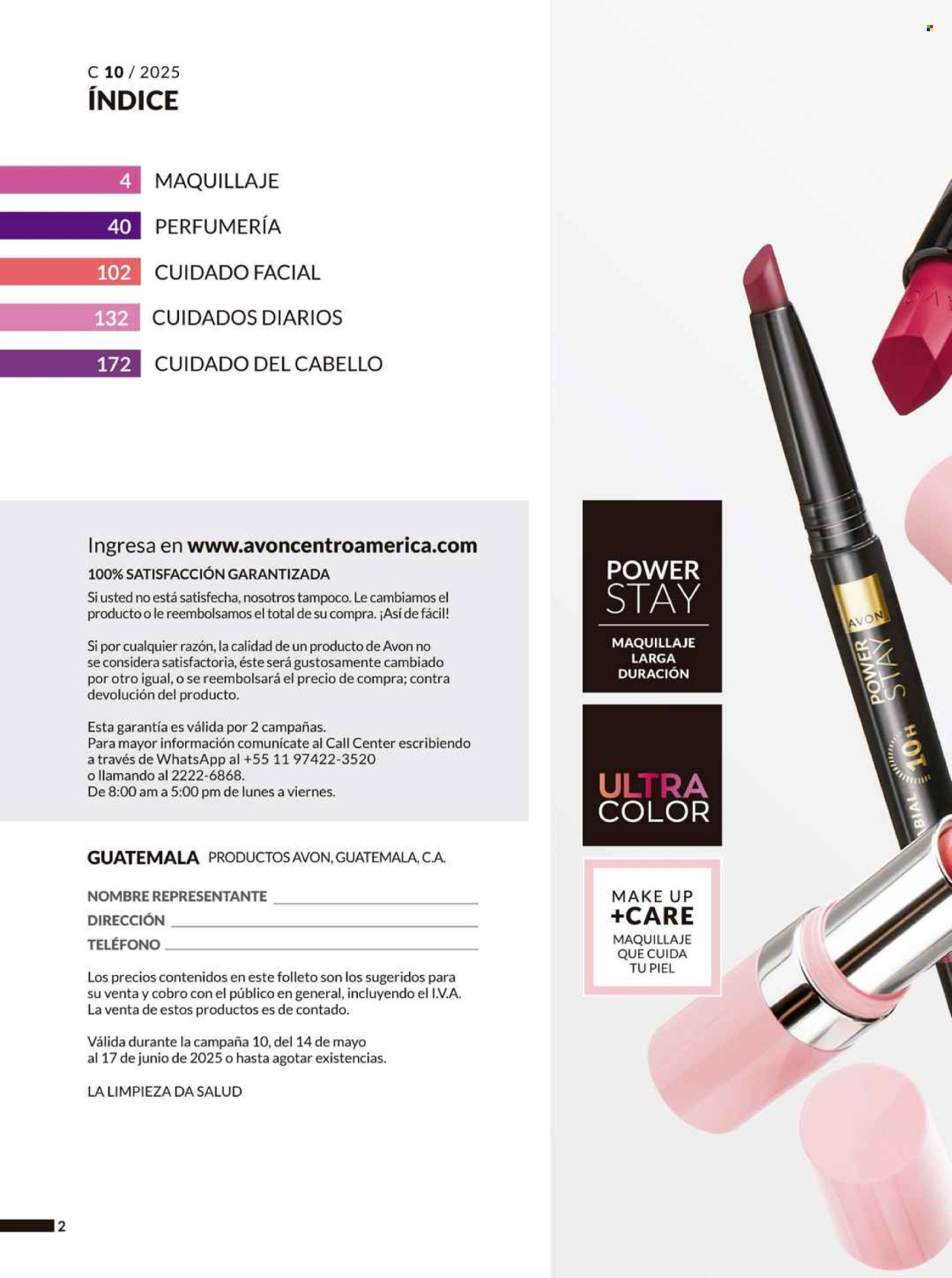 Catálogo Avon - 14.5.2025 - 17.6.2025.