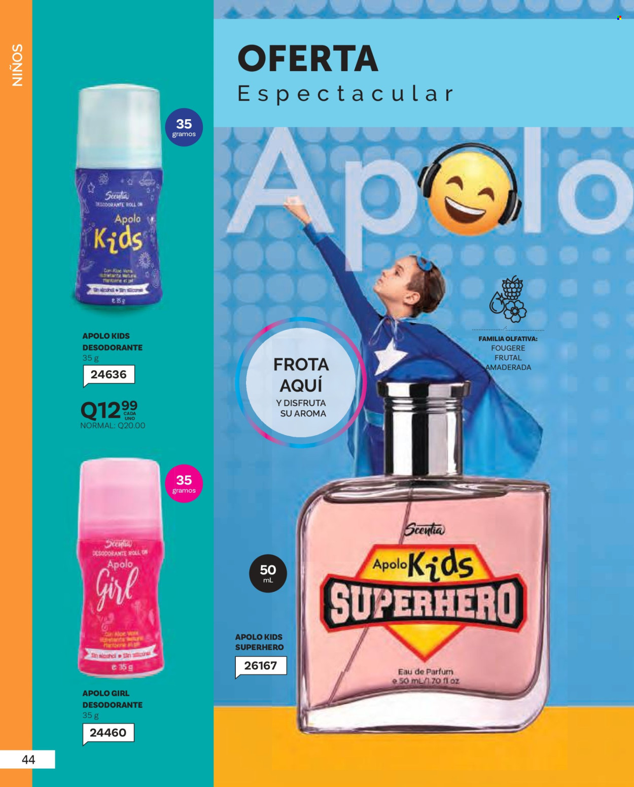 Catálogo Scentia.