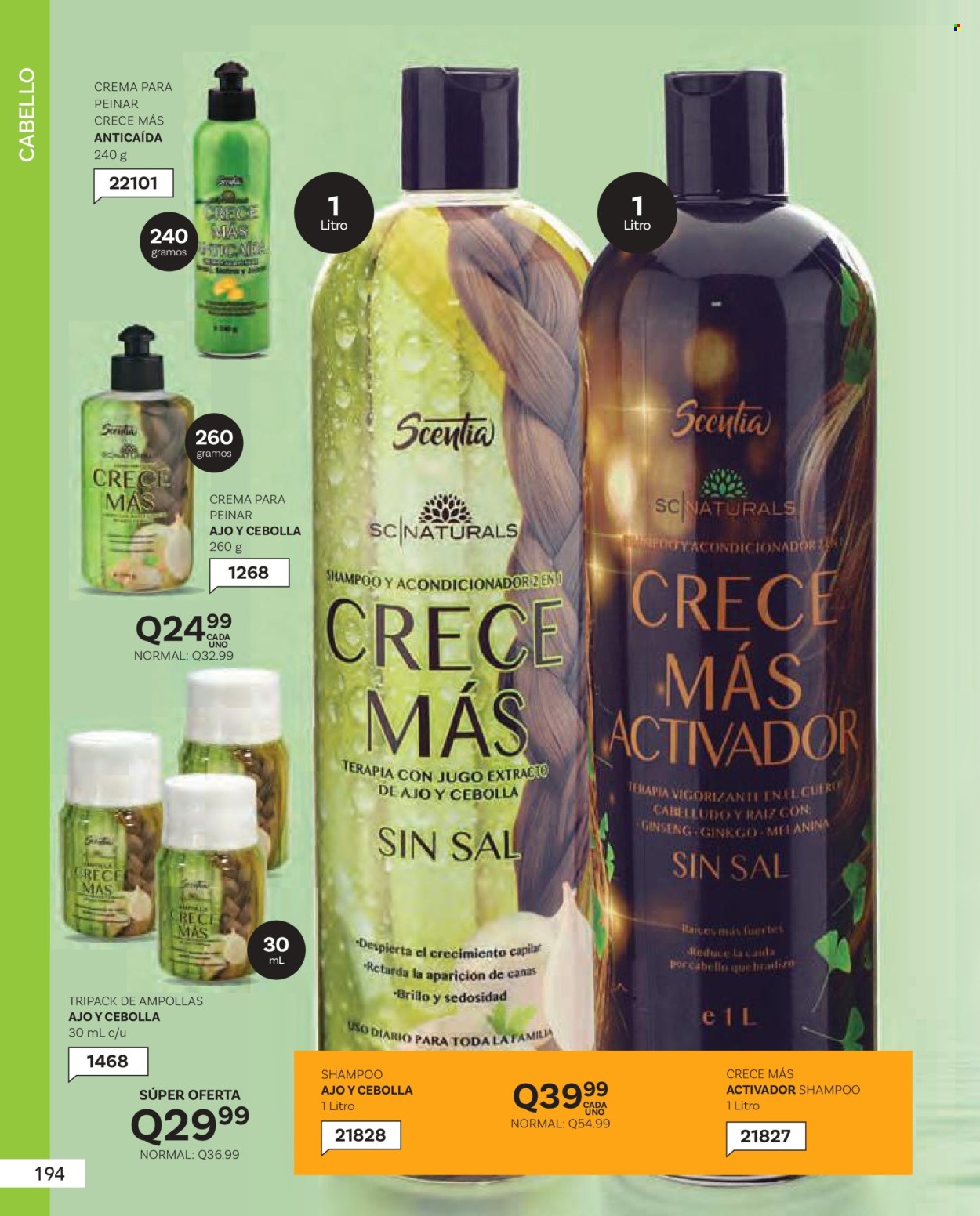 Catálogo Scentia.