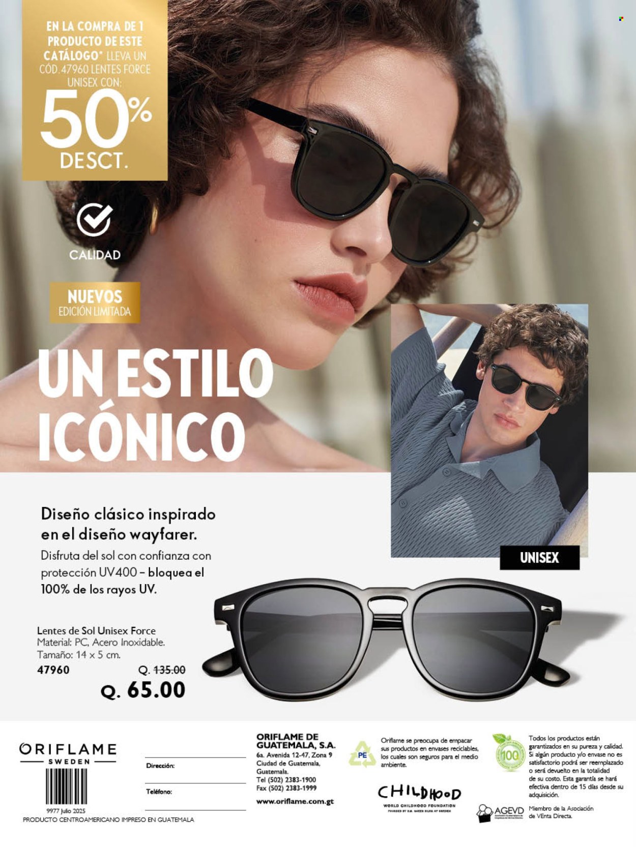 Catálogo Oriflame - 1.7.2025 - 31.7.2025.