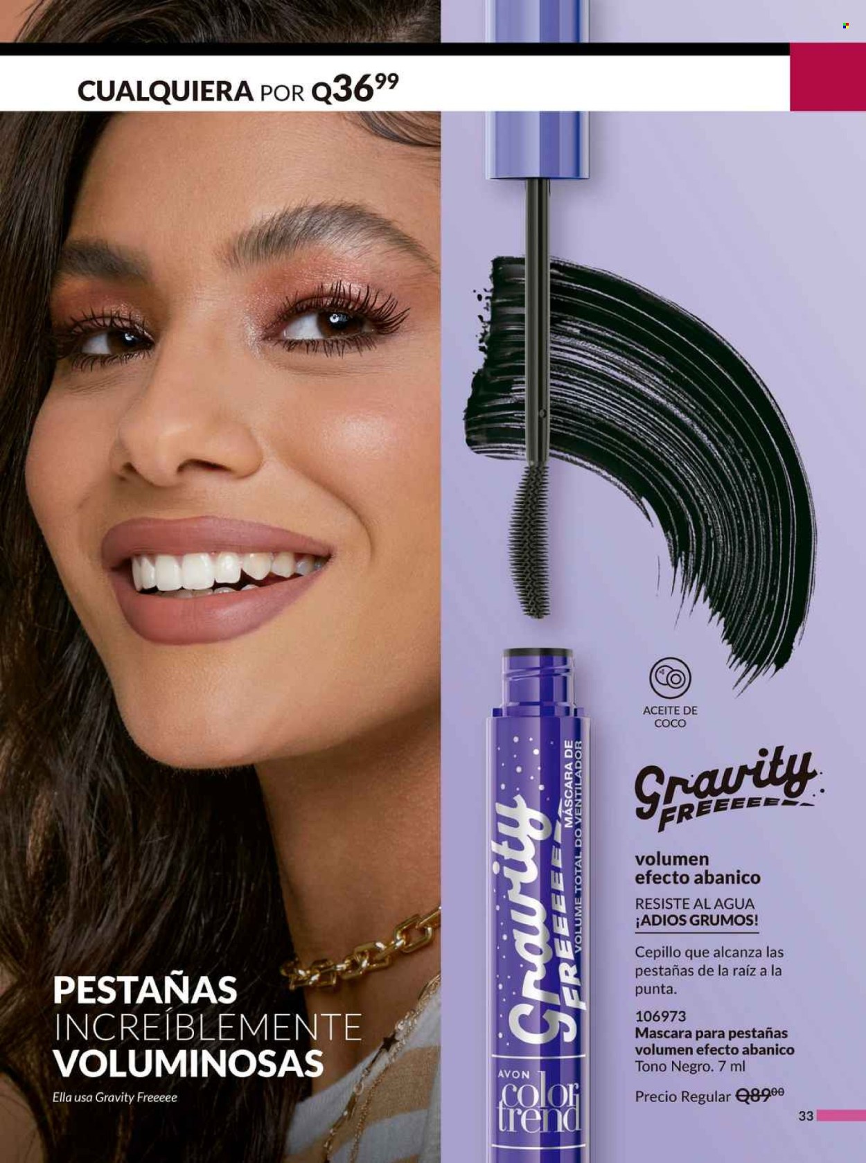 Catálogo Avon - 18.6.2025 - 24.7.2025. Página 33
