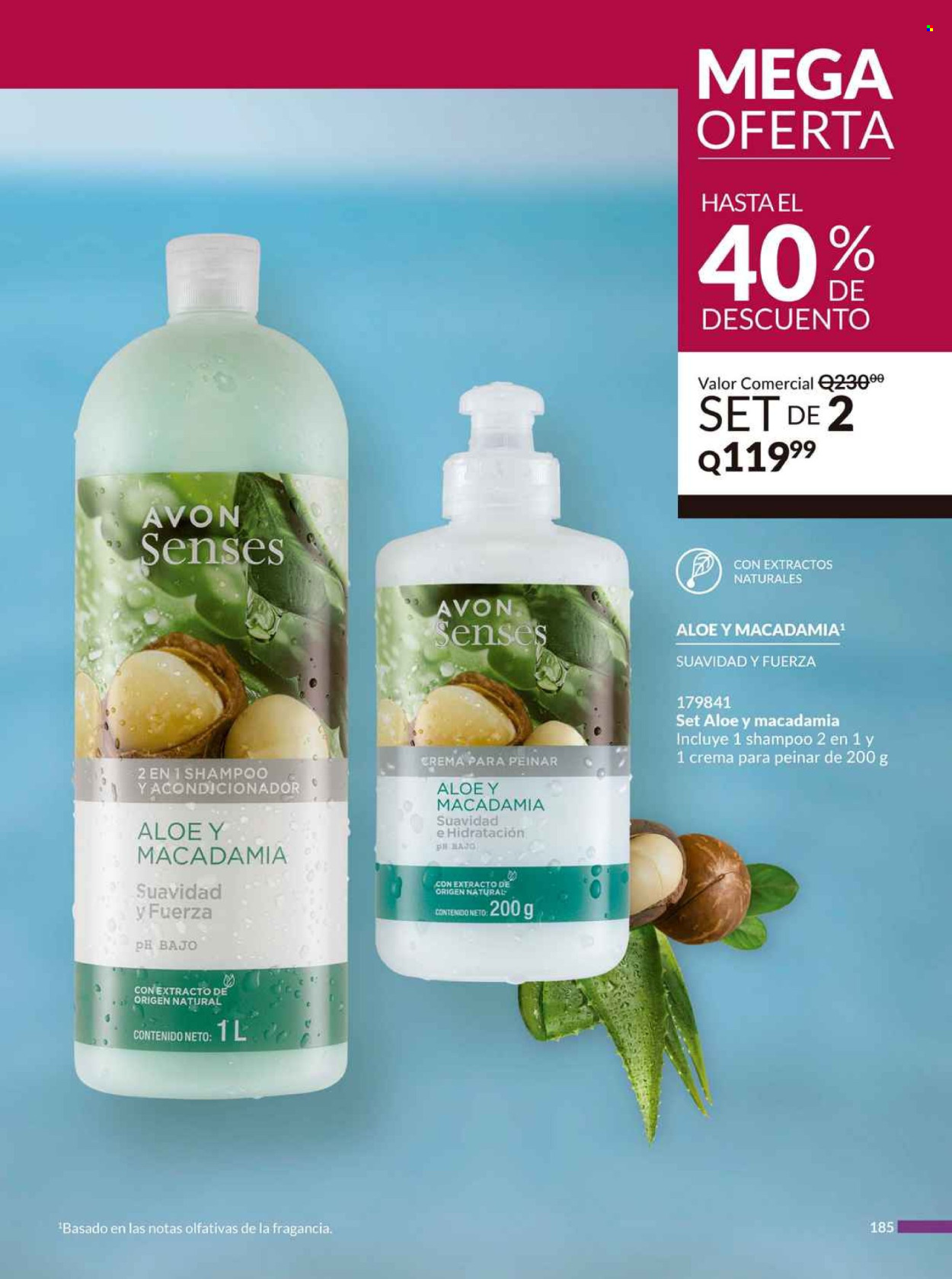 Catálogo Avon - 18.6.2025 - 24.7.2025. Página 185